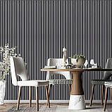 Рейка декоративна WPC кругла стінова 3000х152х15мм Графіт SW-00001873, фото 7