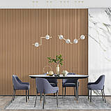 Рейка декоративна WPC стінова 3000х160х23мм Дуб SW-00001855, фото 7