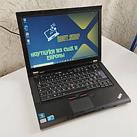 Бюджетный ноутбук Lenovo T410,Core i5,батарея час, хорошее состояние