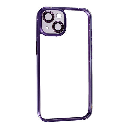 Чохол Aluminium для Apple iPhone 15 Purple, фото 1