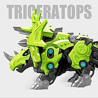 Конструктор динозавр Triceratops WEN SHENG 5702 механізований