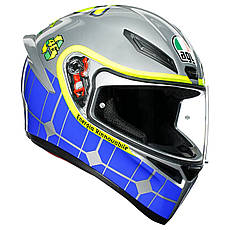 МОТОШОЛОМ ЗАКРИТИЙ AGV K1 - ROSSI MUGELLO 2015