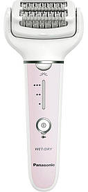 Panasonic Епілятор пінцетний, акумуляторний , пінцет.-60, волог.+сух., насадок-5, футляр, рожевий-білий