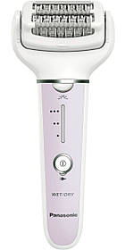 Panasonic Епілятор пінцетний, акумуляторний , пінцет.-60, волог.+сух., насадок-2, футляр , фіолетово-білий