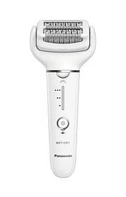 Panasonic Епілятор пінцетний, акумуляторний , пінцет.-60, волог.+сух., насадок-2, футляр, білий