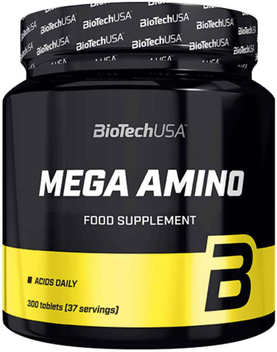Кращі комплексні амінокислоти BioTech Mega Amino 3200 300 таблеток