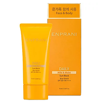 Солнцезащитный крем ENPRANI Daily Sun Block Mild & Moist SPF 50+/PA++++ 120ml