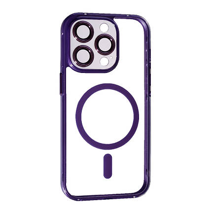 Чохол Aluminium With Magsafe для Apple iPhone 14 Pro Purple, фото 1