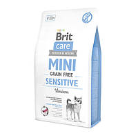 Brit Care Mini Sensitive Venison 7 кг сухой корм для собак Брит Грейн Фри Мини Сенситив Оленина