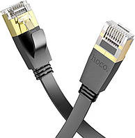 Кабель Ethernet Hoco US07 RJ-45 CAT6 Gigabit 5m Черный