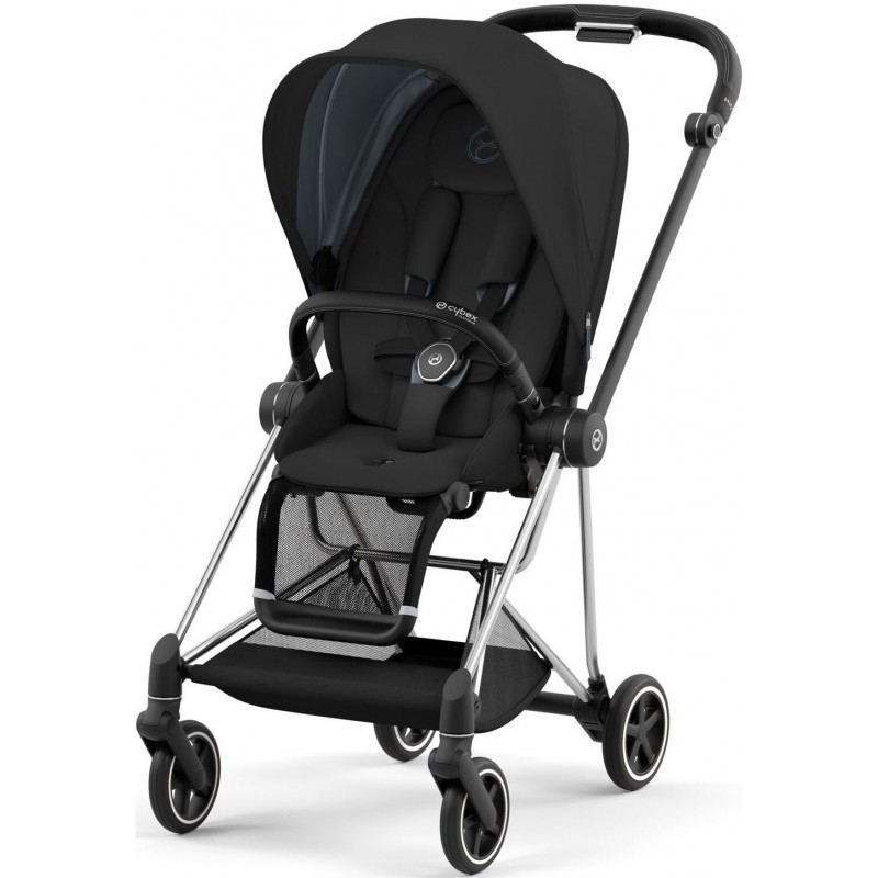 Прогулянкова коляска  Cybex Mios 4.0 Sepia Black шасі Chrome Black