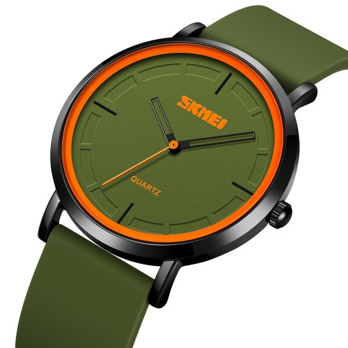 Жіночий наручний годинник Skmei 2050 Army Green