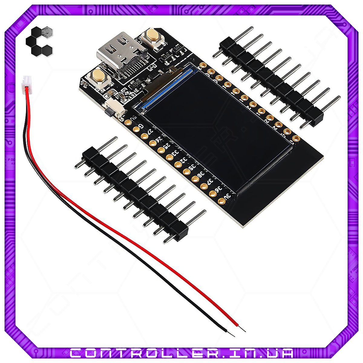 Модуль ESP32 TTGO T-Display TFT 1.14" 16MB