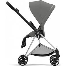 Прогулянкова коляска Cybex Mios 4.0 Mirage Grey шасі Chrome Black, фото 4