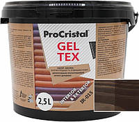 Лазурь ProCristal Geltex IР-015 2,5 л Полисандр