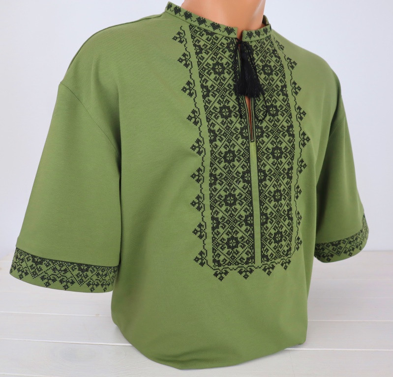 Футболка вишиванка Гермес, футболка вишивка, футболка вишиванка, футболка з вишиванкою, футболка вишита, фото 1