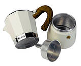 Гейзерна кавоварка турка MAGIO MG-1008 кавник гейзерного типу на 6 порций еспресо 300 мл, фото 2