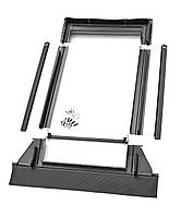 Комір Velux EDW 1000  для високопрофільованих покрівельних матеріалів до 120 мм.