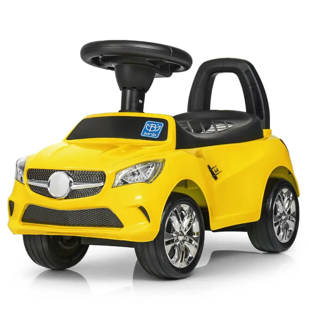 Дитяча машина каталка-толокар музична Bambi M 3147C-6 Жовта