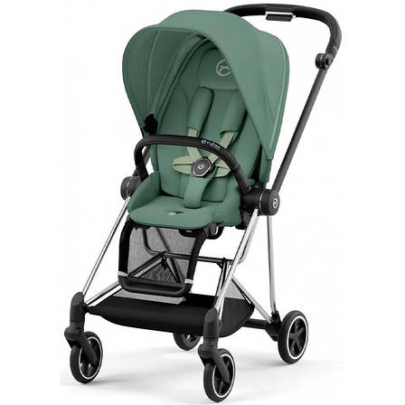 Прогулянкова коляска Cybex Mios 4.0 Leaf Green шасі Chrome Black, фото 1
