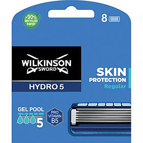 Змінні касети для гоління Wilkinson Sword Hydro 5 Skin Protection Regular (8 шт.) 02539