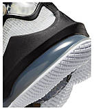 Чоловічі баскетбольні кросівки Nike Lebron 19 White/Black, фото 7