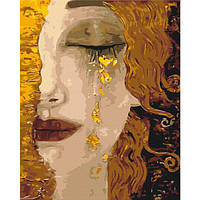 Картина по номерам "Золотые слезы. Анн-Мари Зильберман" BS51349L