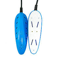 Сушилка для обуви электрическая 10 Вт, Синяя, прибор для сушки обуви | електрична сушарка для взуття «T-s»