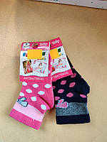 Дитячі шкарпетки на дівчинку Sport one size змій на 1-2 роки