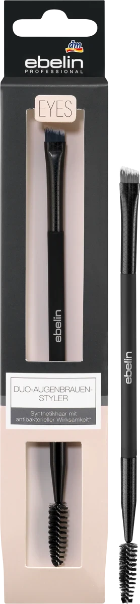 Пензель для брів ebelin Make-up Augenbrauenstyler Duo, 1 шт.