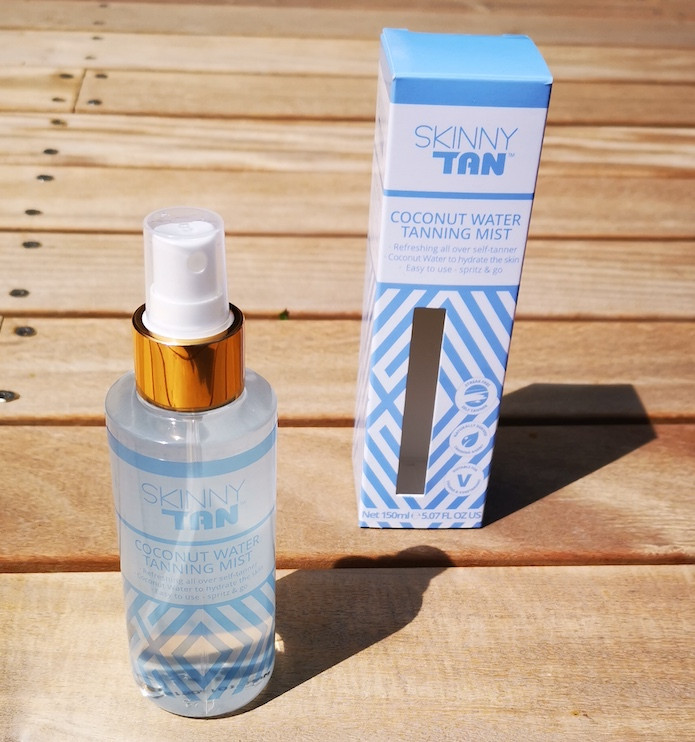 Спрей для засмаги Skinny Tan Coconut Water Гарний Автозагар для шкіри обличчя та тіла, Засоби для засмаги ВАУ