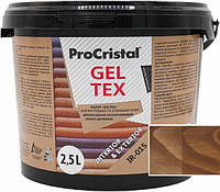 Лазурь ProCristal Geltex IР-015 2,5 л Орех