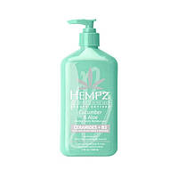 Молочко Огурец алоэ церамиды + В3 Hempz beauty actives cucumber & aloe moisturiser 500 мл