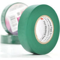 Ізоляційна стрічка 3M 0.13мм x 18мм x 10м Green, от -10°С до +80°С (3M\/0,13\/18\/10-GN) (продається по 10 шт)
