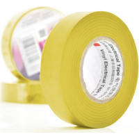 Ізоляційна стрічка 3M 0.13мм x 18мм x 10м Yellow, от -10°С до +80°С (3M\/0,13\/18\/10-YW) (продається по 10 шт)