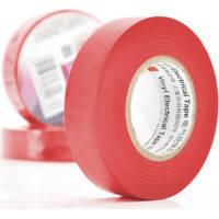 Ізоляційна стрічка 3M 0.15мм x 18мм x 20м Red, от -10°С до +80°С (0,15мм*18мм*20м_R) (продається по 10 шт)