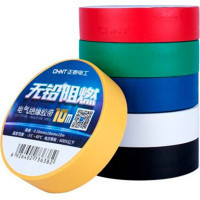 Ізоляційна стрічка CHNT 0.16мм*18мм*20м Yellow, 600v, temp -5°С\/+ 80°С, 10 шт. (0,16мм*18мм*20м-Y)