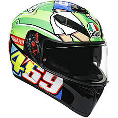МОТОШОЛОМ ЗАКРИТИЙ AGV K3 SV - ROSSI MUGELLO 2017
