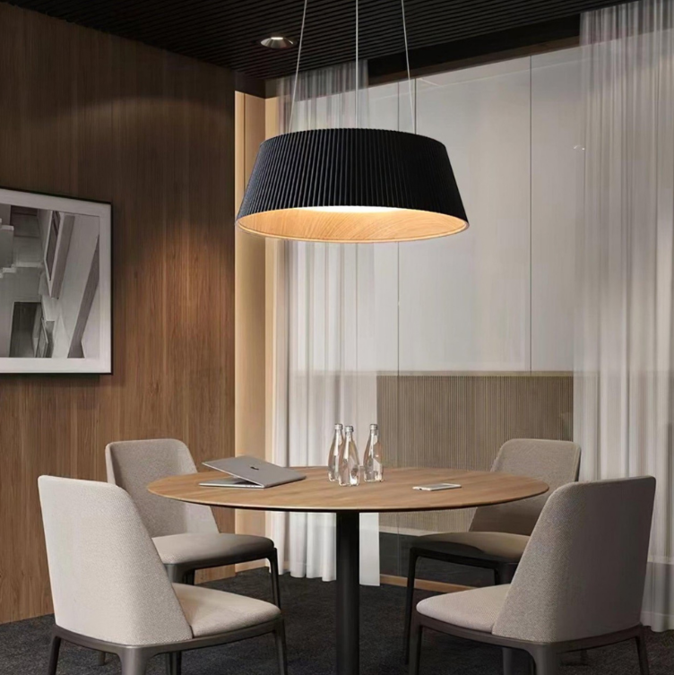 LED СВІТИЛЬНИК ПІДВІСНИЙ UMBRIA В ЧОРНОМУ КОРПУСІ 9030-450 P BK, фото 1