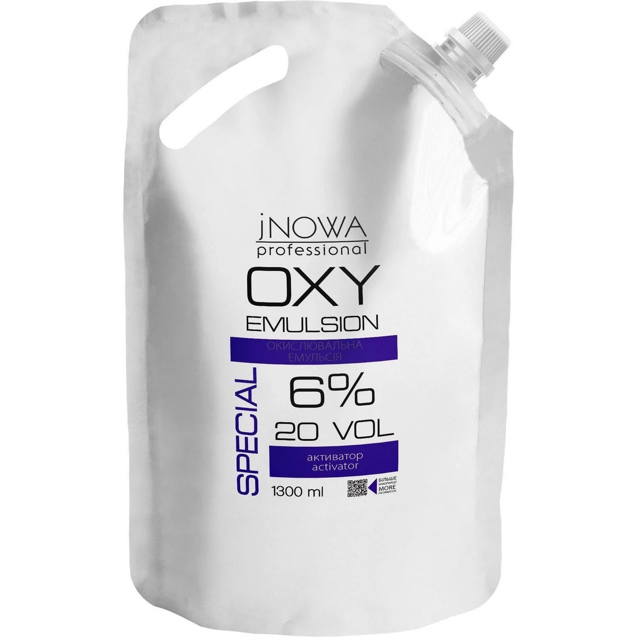 JNOWA Professional Окислювальна емульсія OXY6% (20vol.)Пакет 1300мл