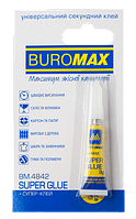 Супер-клей Buromax универсальный, 3 г BM.4842