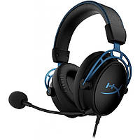 Наушники с микрофоном HyperX Cloud Alpha S Blue (HX-HSCAS-BL)