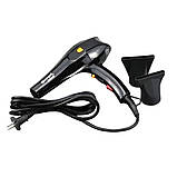 Фен для волос Gemei GM-1752 чорний (43637-GM-1752_375), фото 3