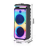 Акустична система XPRO GZ-X898 8х2 30W чорний (41192-GZ-X898_4898), фото 7