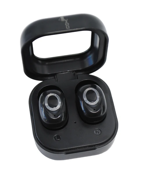 Bluetooth-гарнітура 4you Vela Black Бездротові навушники для ігор Стильні навушники чорного кольору Вакуумні