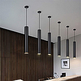 Lywins 110V 12w 3000k Діаметр 5CM L40CM Трубка LED COB Сучасні підвісні світильники Точковий світильник, фото 6