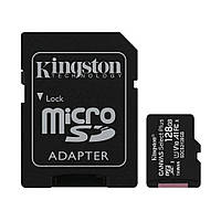 Карта памяти microSDXC Kingston 128GB Canvas Select Plus Class 10 UHS-I + SD-адаптер (SDCS2/128GB)