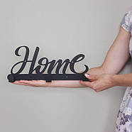 Металева вішалка Home S (чорна), фото 3