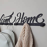 Металева вішалка Home S (чорна), фото 4