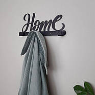 Металева вішалка Home S (чорна), фото 7